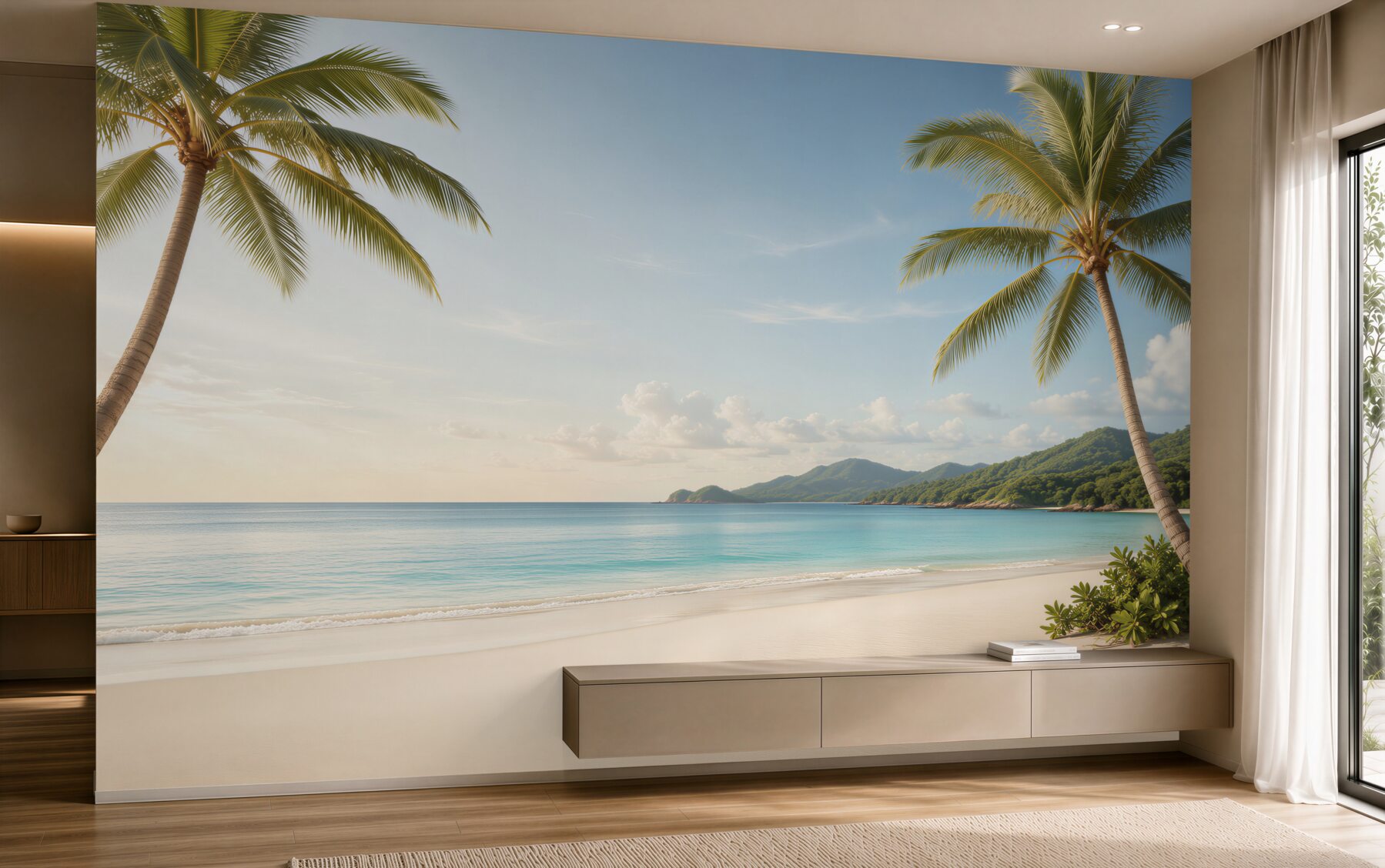 Fototapeta Plaża z palmami?v23